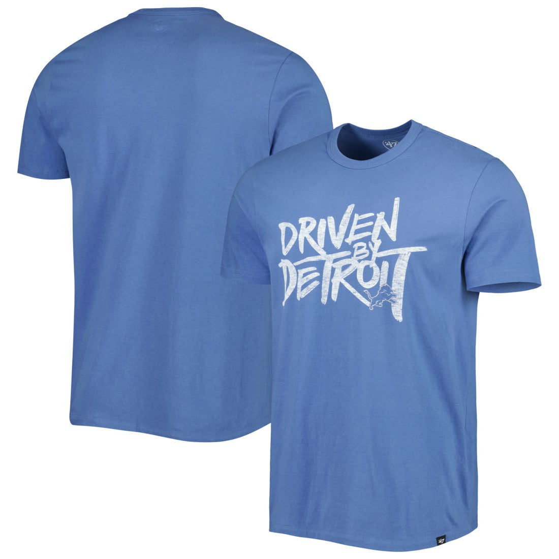 Detroit Lions '47 Driven by Detroit T-Shirt - Blue sale