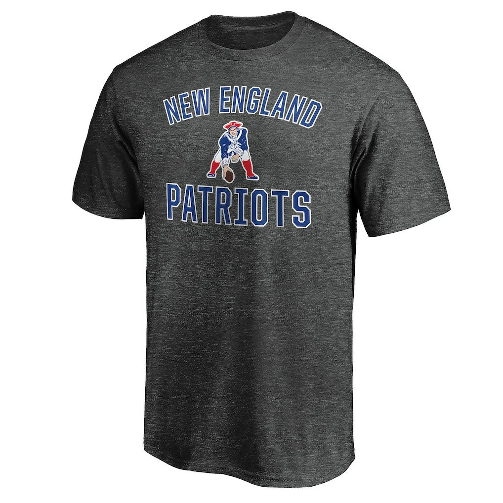 New England Patriots Victory Arch T-Shirt - Heather Charcoal discount