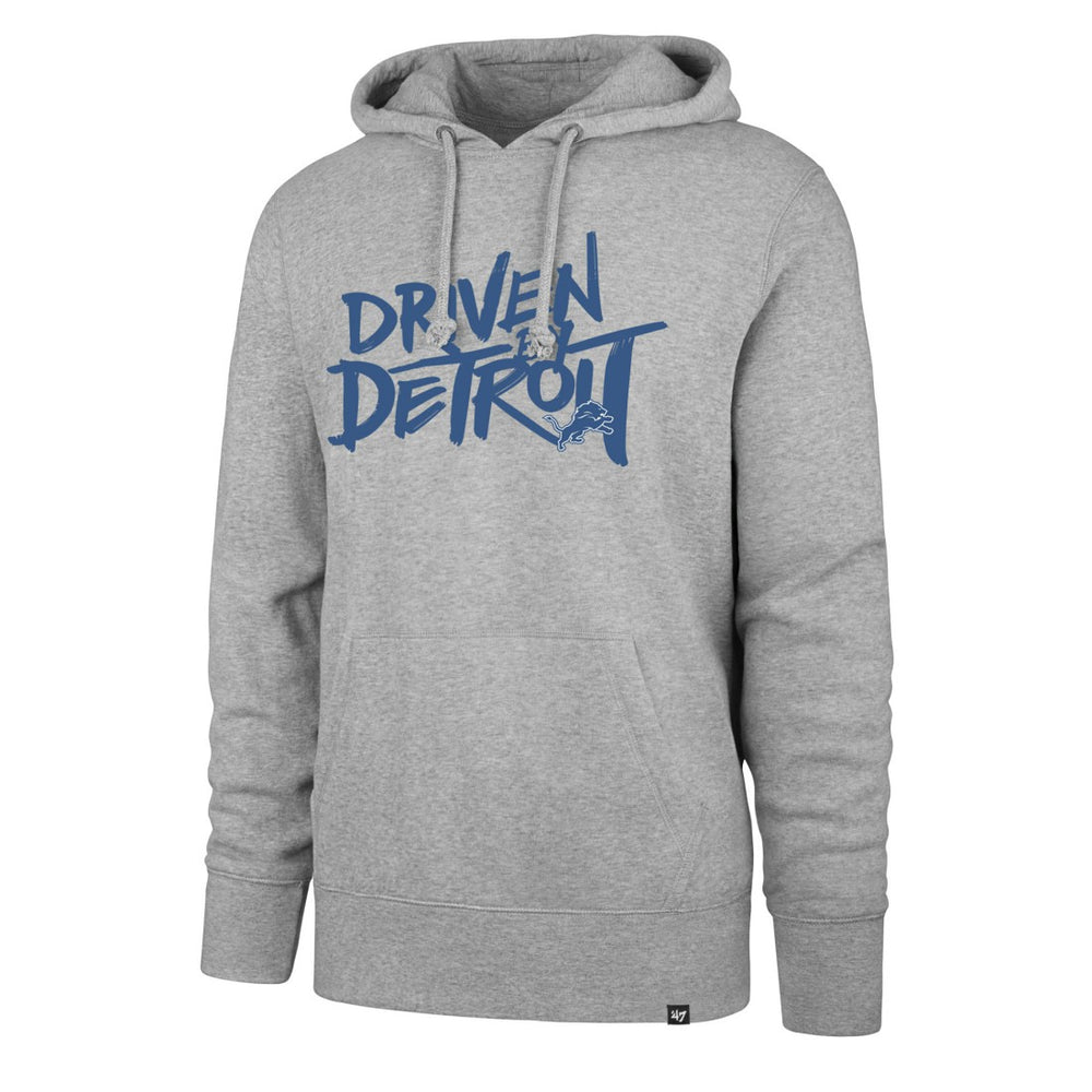 Detroit Lions '47 Driven by Detroit Pullover Hoodie - Gray online