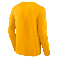 St. Louis Blues Fanatics Authentic Pro Primary Long Sleeve T-Shirt - Gold T-shirts