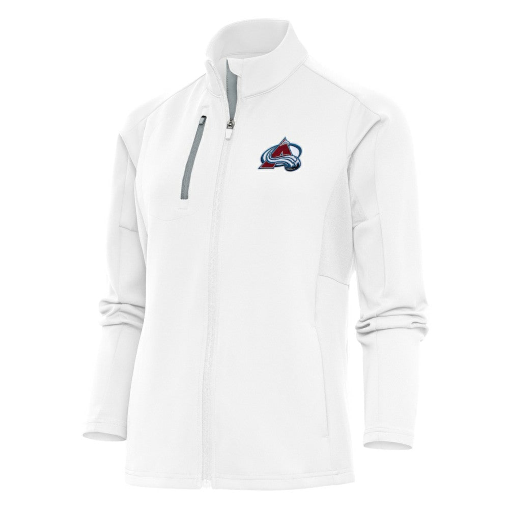 Colorado Avalanche Antigua Women's Team Logo Generation Full-Zip Jacket - White Jackets