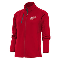 Detroit Red Wings Antigua Women's Team Logo Generation Full-Zip Jacket - Red Jackets