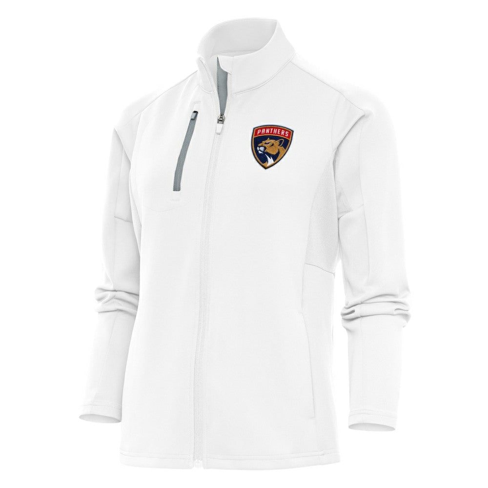 Florida Panthers Antigua Women's Team Logo Generation Full-Zip Jacket - White Jackets