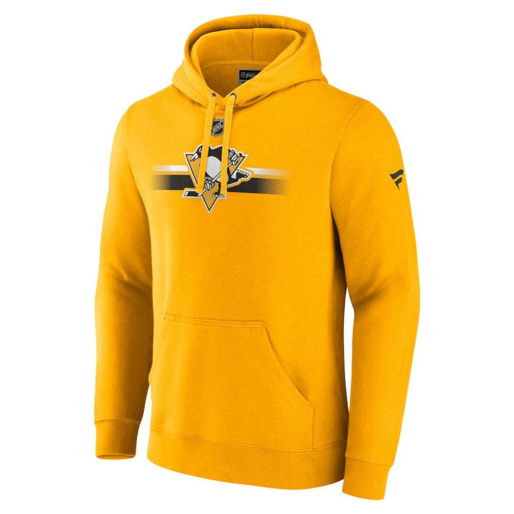 Pittsburgh Penguins Fanatics Authentic Pro Secondary Pullover Hoodie - Gold Hoodies