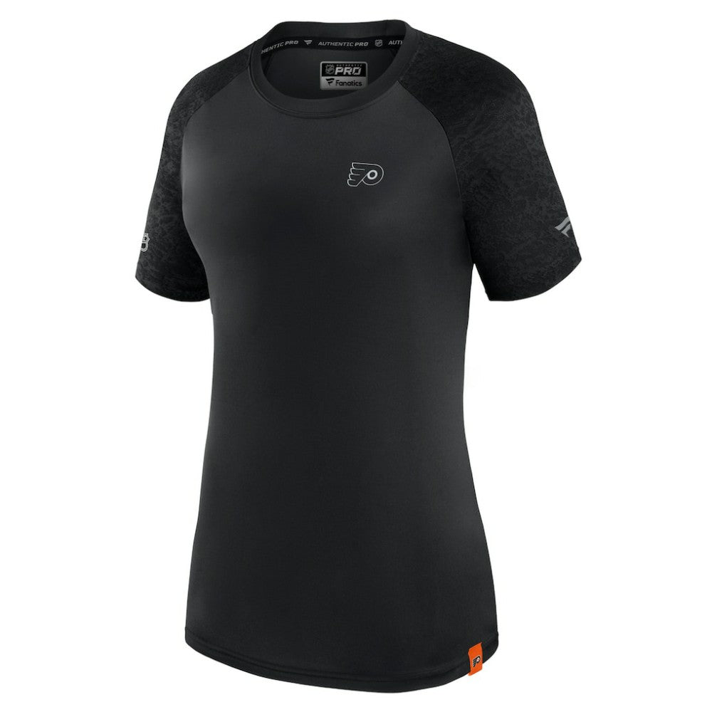 Philadelphia Flyers Fanatics Women's Authentic Pro Tech T-Shirt - Black T-shirts