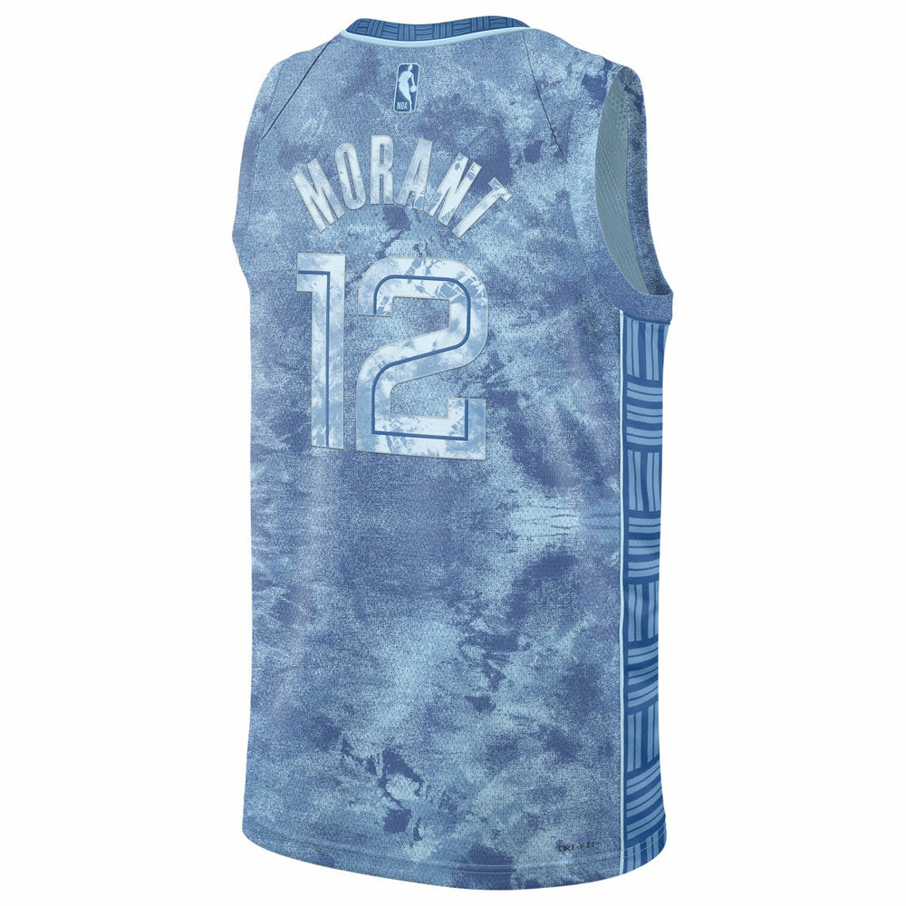 Ja Morant Memphis Grizzlies Jordan Brand Select Series Swingman Jersey - Light Blue for sale