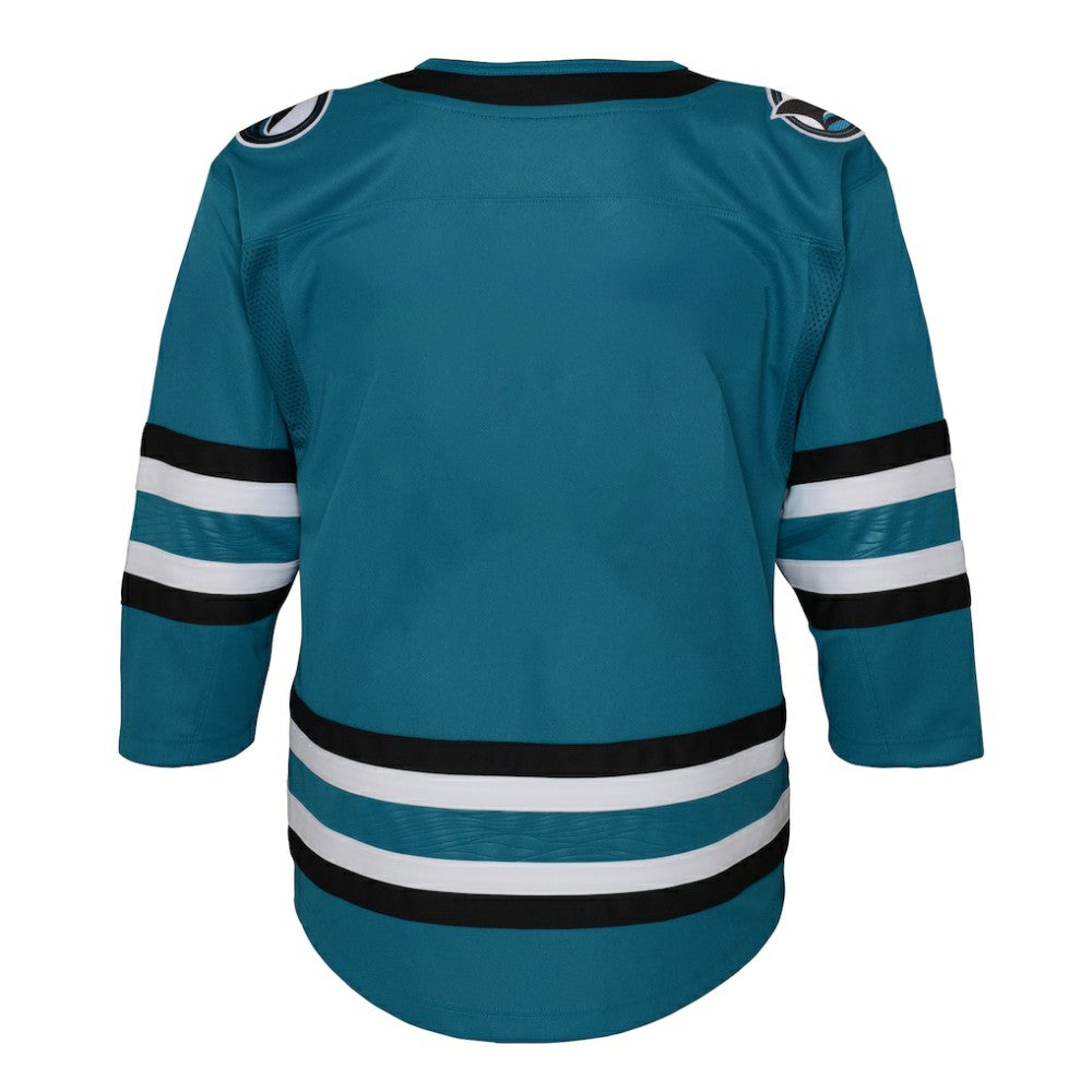 San Jose Sharks Youth Premier Jersey - Teal Jerseys