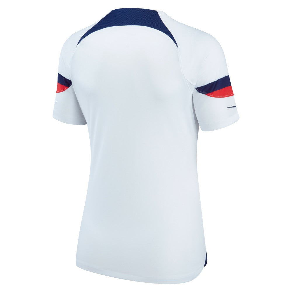 USMNT Women's 2022/23 Home Breathe Stadium Replica Blank Jersey - White shop