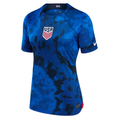 USMNT Women's 2022/23 Away Breathe Stadium Replica Blank Jersey - Blue for sale