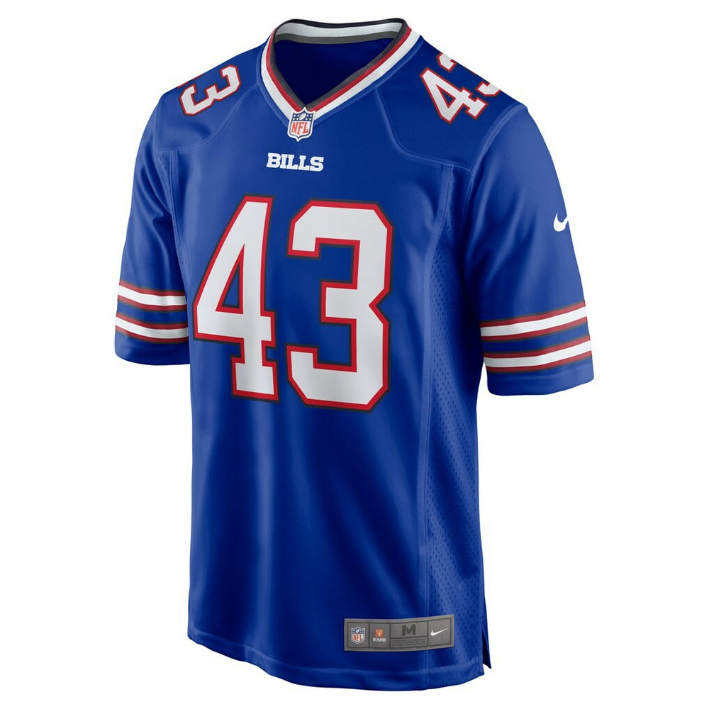 Terrel Bernard Buffalo Bills Game Player Jersey - Royal discount