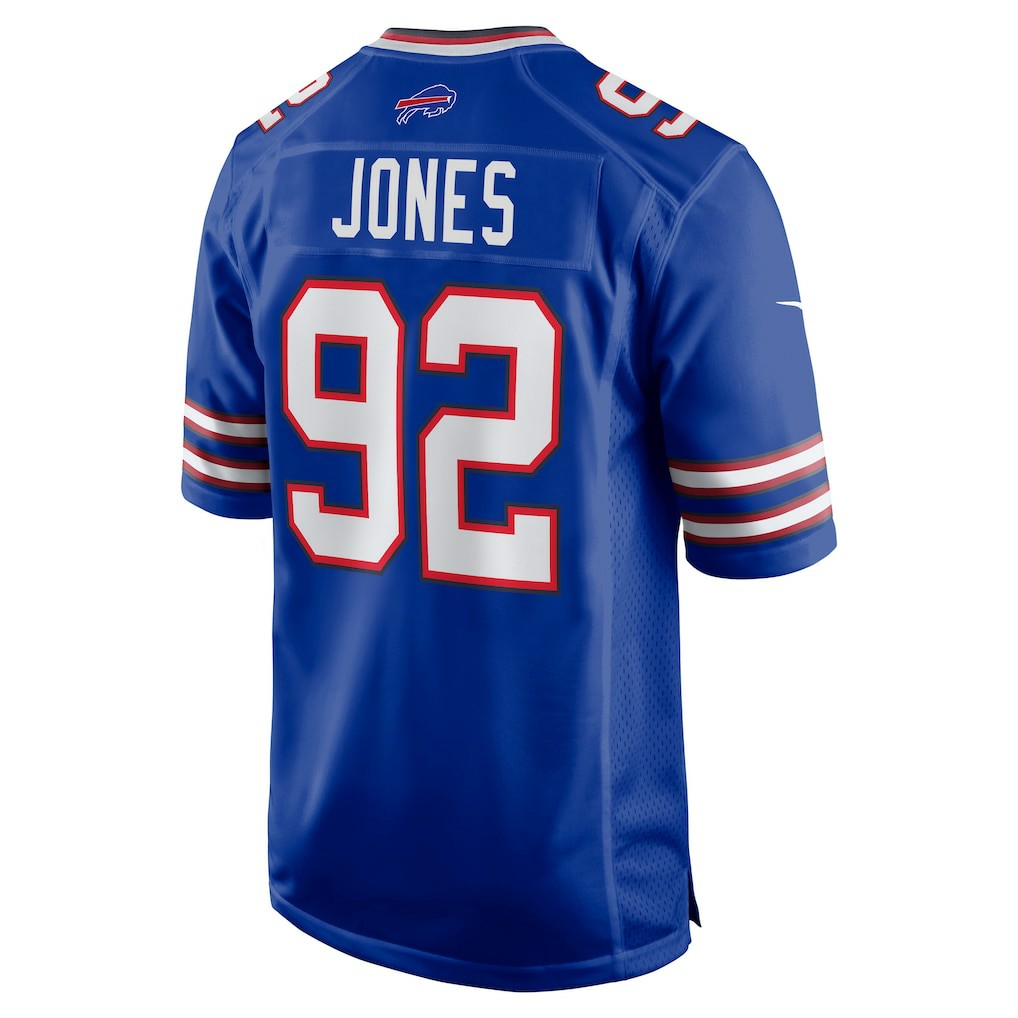 DaQuan Jones Buffalo Bills Game Player Jersey - Royal sale