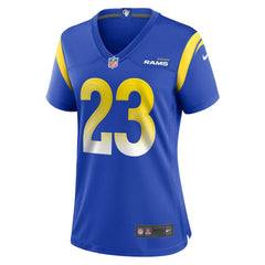 Kyren Williams Los Angeles Rams Women's Game Player Jersey - Royal discount