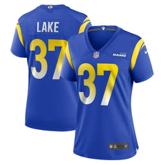 Quentin Lake Los Angeles Rams Women's Game Player Jersey - Royal cheap