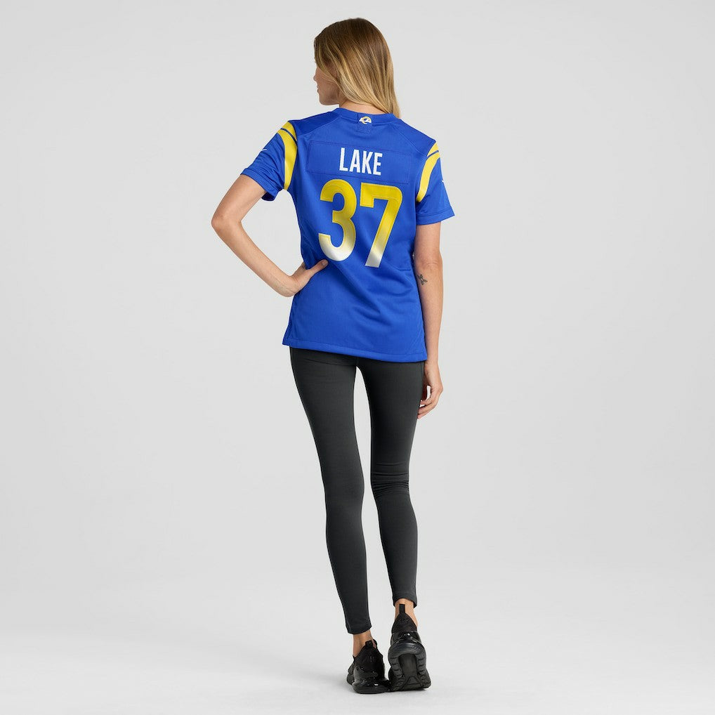 Quentin Lake Los Angeles Rams Women's Game Player Jersey - Royal cheap