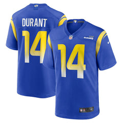Cobie Durant Los Angeles Rams Game Player Jersey - Royal discount