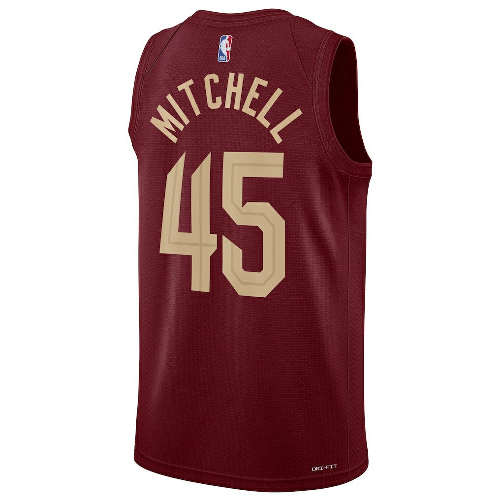 Donovan Mitchell Cleveland Cavaliers Unisex Swingman Jersey sale - Icon Editi- Wine for sale