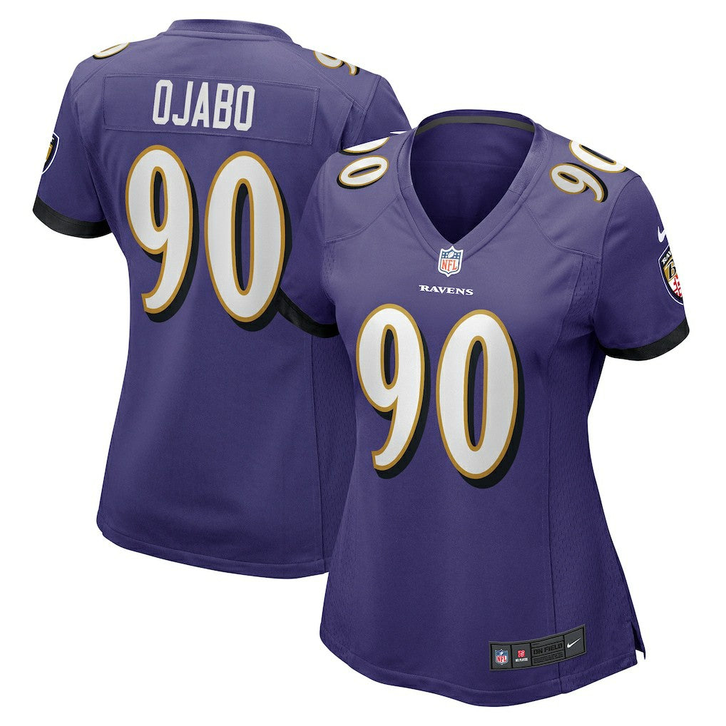 David Ojabo Baltimore Ravens Women's Game Player Jersey - Purple cheap
