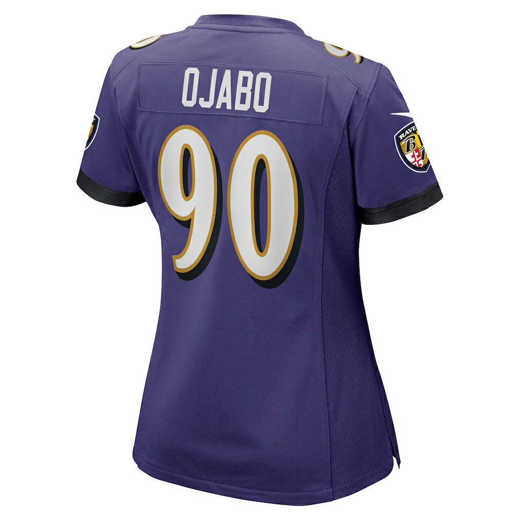 David Ojabo Baltimore Ravens Women's Game Player Jersey - Purple cheap