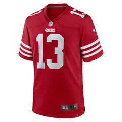 Brock Purdy San Francisco 49ers Game Player Jersey - Scarlet on sale