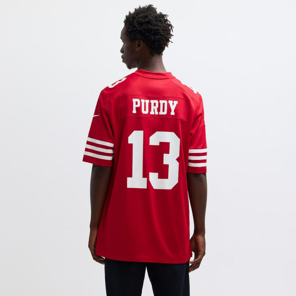 Brock Purdy San Francisco 49ers Game Player Jersey - Scarlet on sale