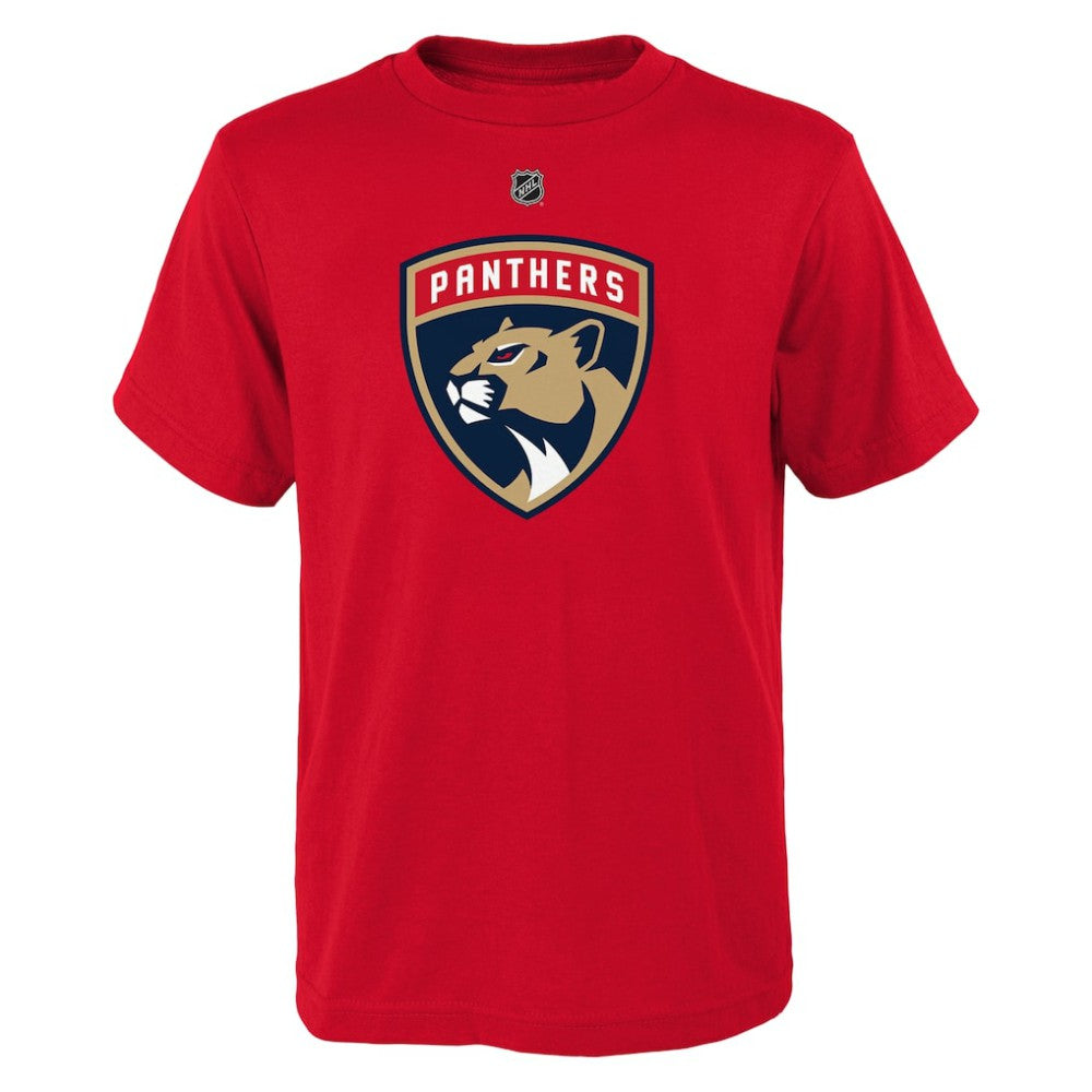 Matthew Tkachuk Florida Panthers Youth Player Name & Number T-Shirt - Red T-shirts