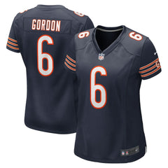 Kyler Gordon Chicago Bears Women's Game Player Jersey - Navy for sale