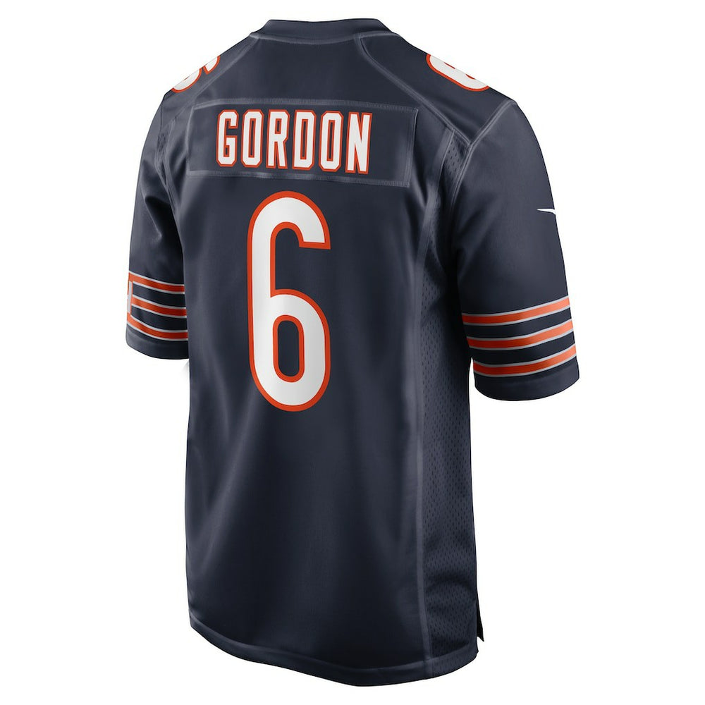 Kyler Gordon Chicago Bears Game Player Jersey - Navy sale