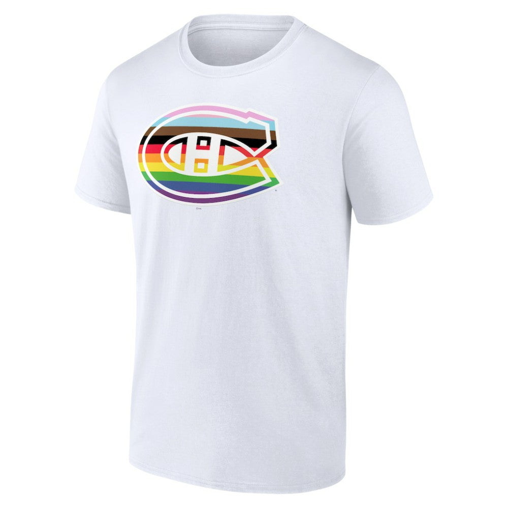 Montreal Canadiens Team Pride Logo T-Shirt - White T-shirts