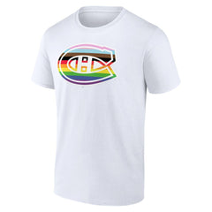 Montreal Canadiens Team Pride Logo T-Shirt - White T-shirts