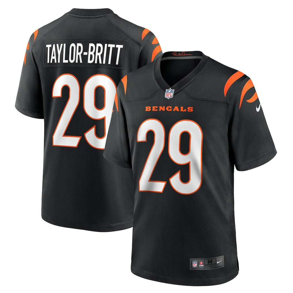 Cam Taylor-Britt Cincinnati Bengals Game Player Jersey - Black sale