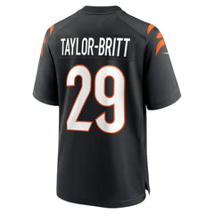 Cam Taylor-Britt Cincinnati Bengals Game Player Jersey - Black sale