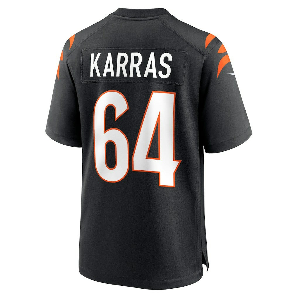 Ted Karras Cincinnati Bengals Game Player Jersey - Black for sale