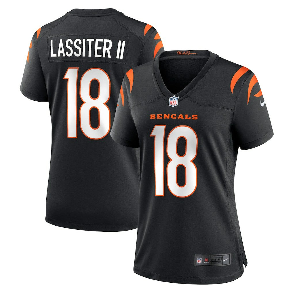 Kwamie Lassiter II Cincinnati Bengals Women's Game Player Jersey - Black for sale