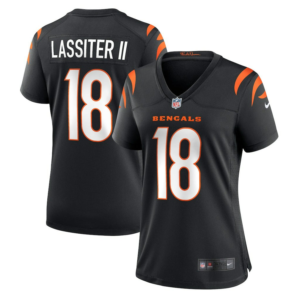 Kwamie Lassiter II Cincinnati Bengals Women's Game Player Jersey - Black for sale