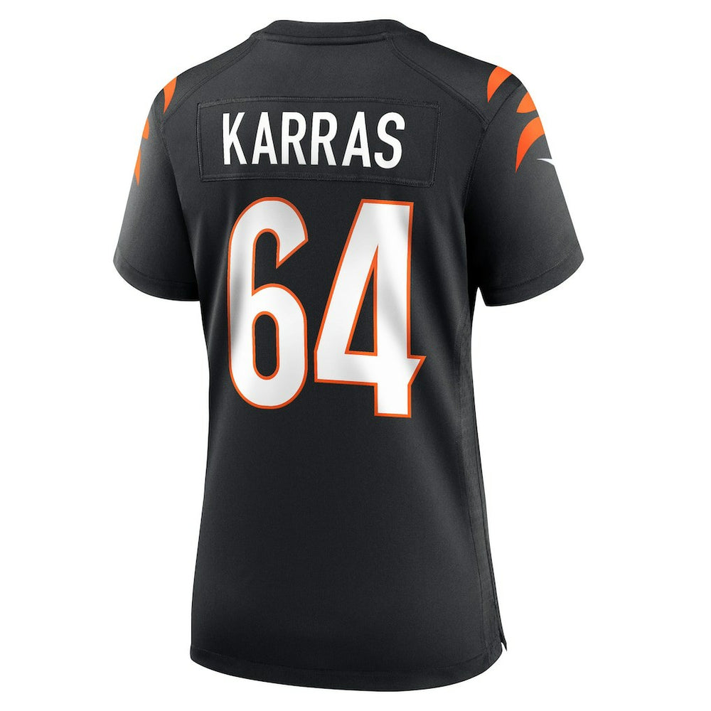 Ted Karras Cincinnati Bengals Women's Game Player Jersey - Black for sale