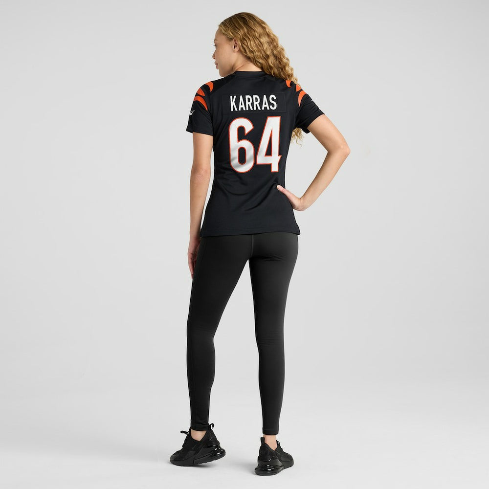 Ted Karras Cincinnati Bengals Women's Game Player Jersey - Black for sale