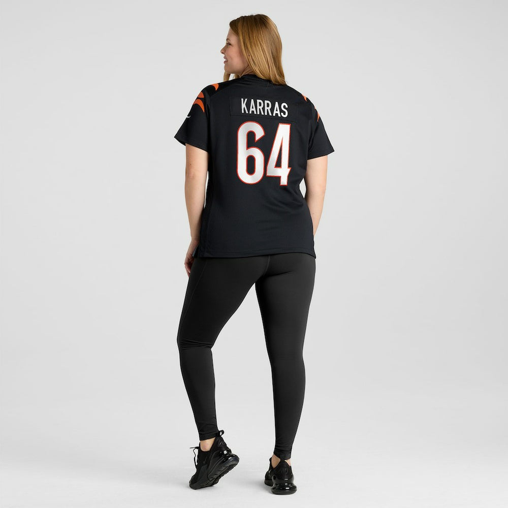 Ted Karras Cincinnati Bengals Women's Game Player Jersey - Black for sale