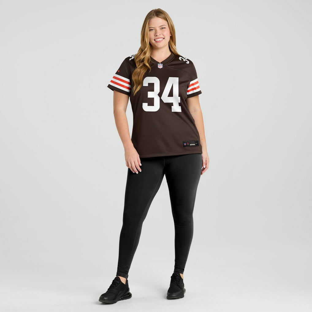 Jerome Ford Cleveland Browns Women's Game Player Jersey - Brown discount