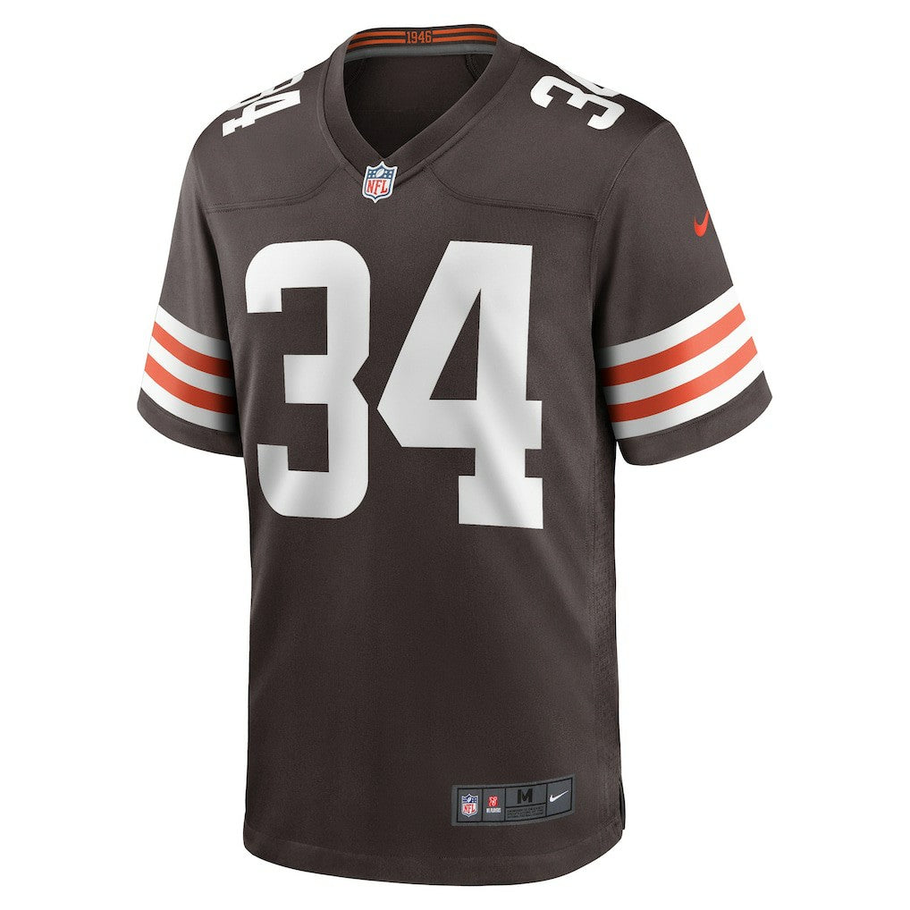 Jerome Ford Cleveland Browns Game Player Jersey - Brown outlet