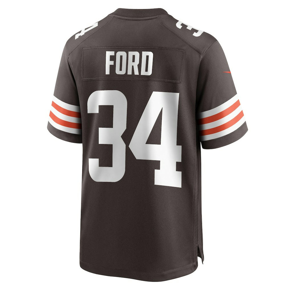 Jerome Ford Cleveland Browns Game Player Jersey - Brown outlet