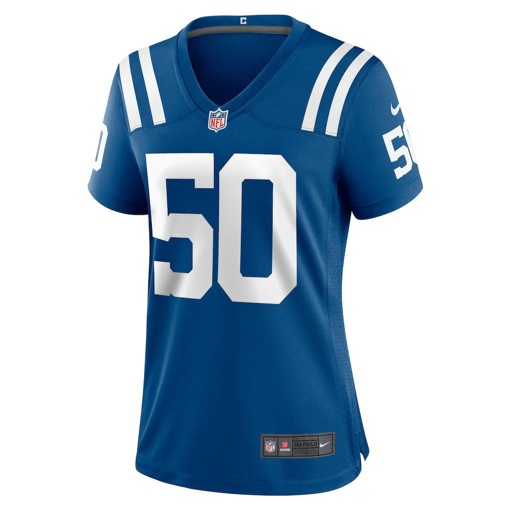 Segun Olubi Indianapolis Colts Women's Game Player Jersey - Royal for sale