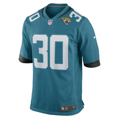 Montaric Brown Jacksonville Jaguars Game Player Jersey - Teal online