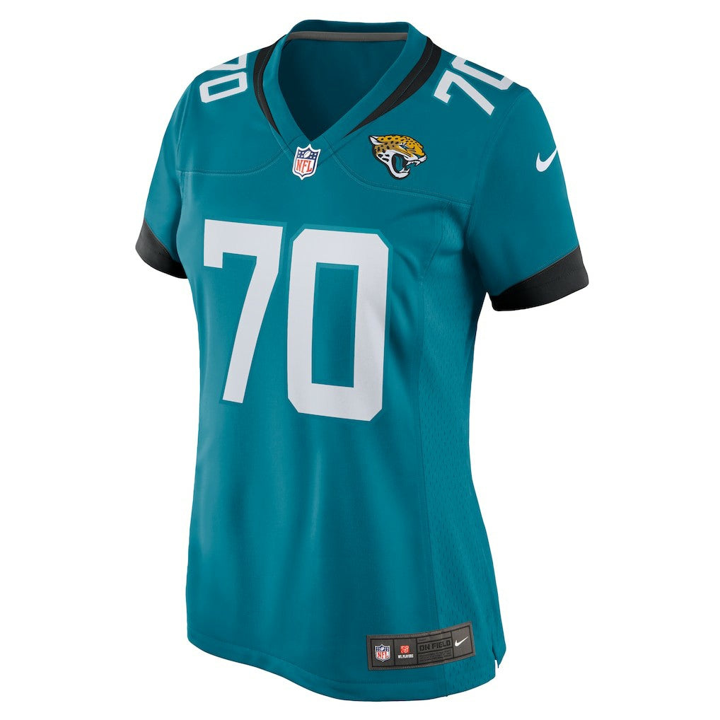 Cole Van Lanen Jacksonville Jaguars Women's Game Player Jersey - Teal for sale