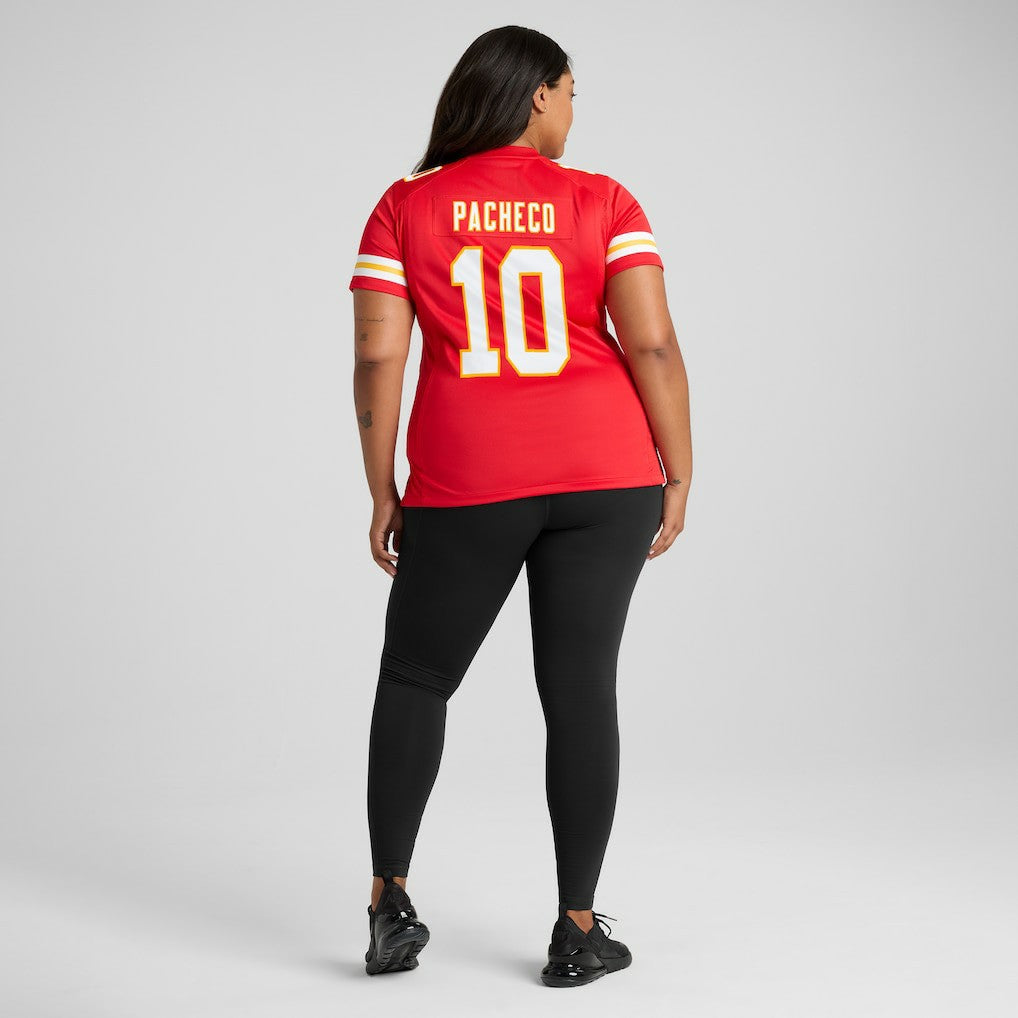 Isiah Pacheco Kansas City Chiefs Women's Game Player Jersey - Red on sale