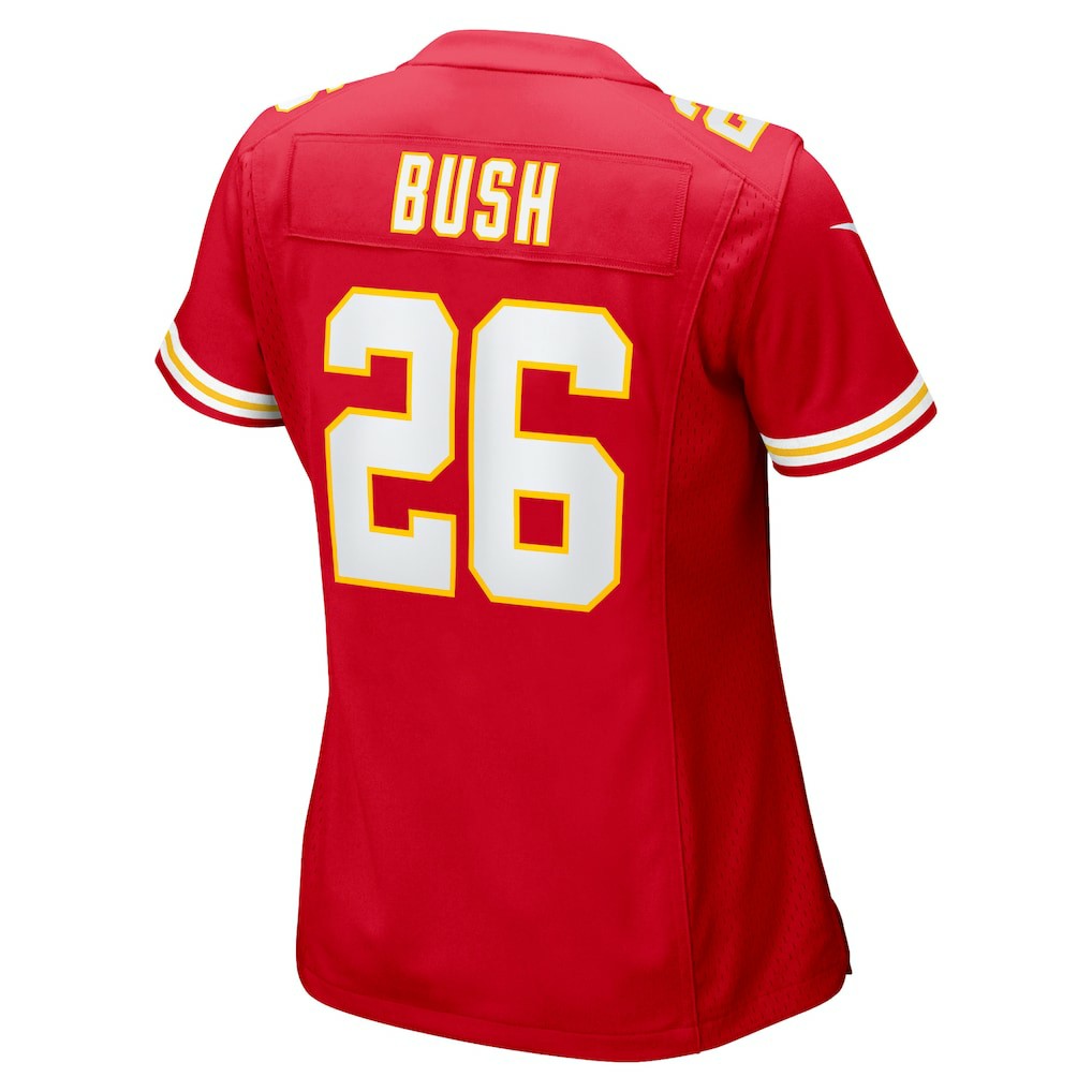 Deon Bush Kansas City Chiefs Women's Game Player Jersey - Red discount