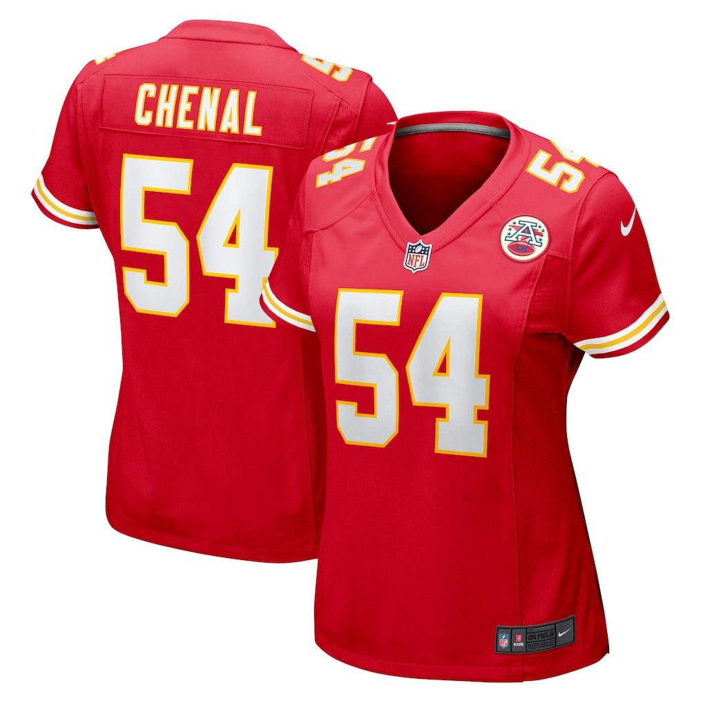 Leo Chenal Kansas City Chiefs Women's Game Player Jersey - Red sale