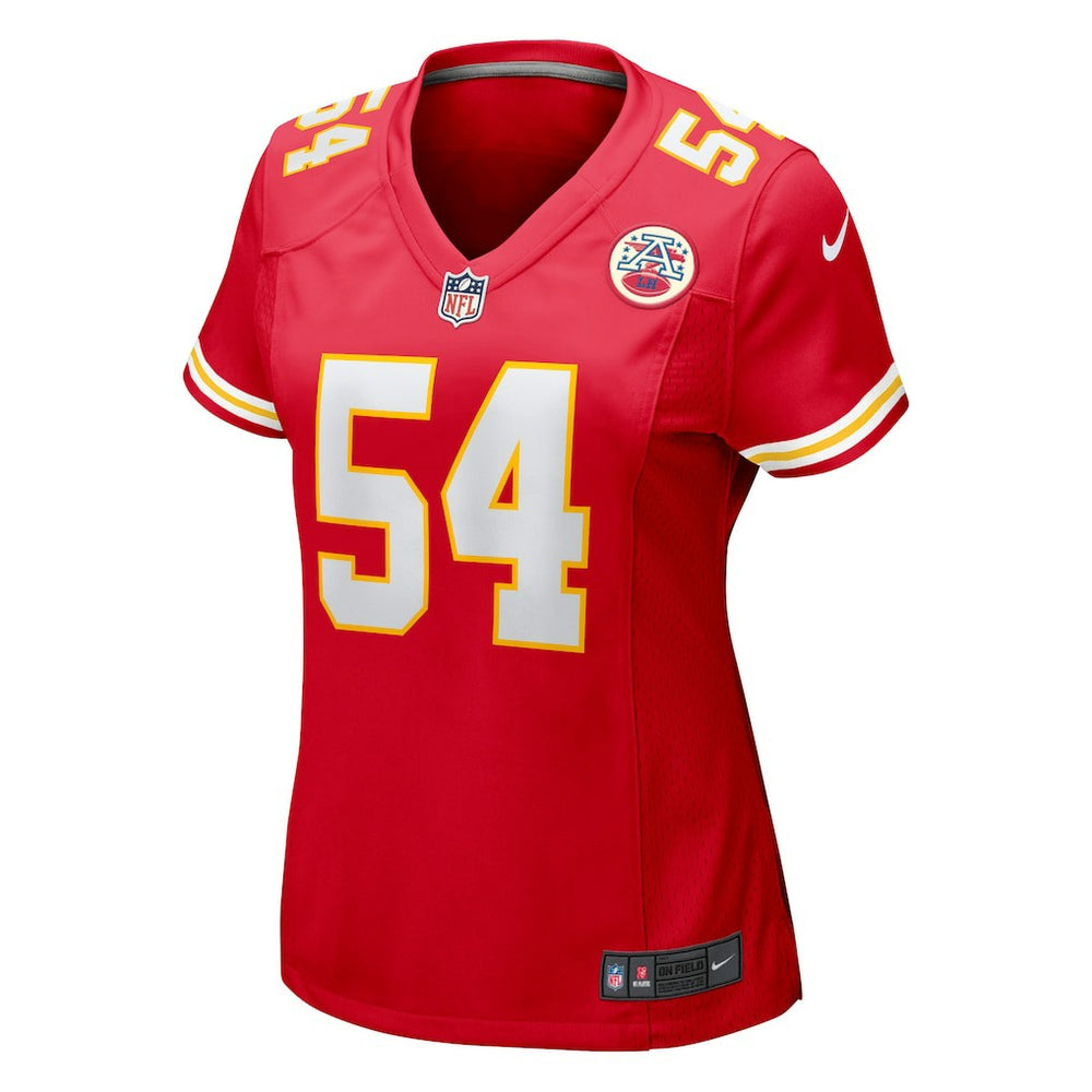 Leo Chenal Kansas City Chiefs Women's Game Player Jersey - Red sale