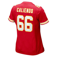 Mike Caliendo Kansas City Chiefs Women's Game Player Jersey - Red outlet