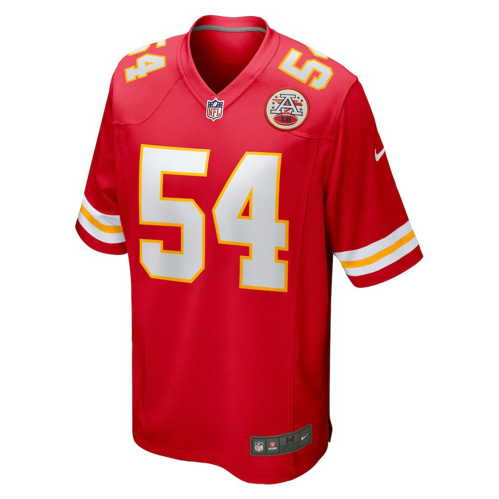 Leo Chenal Kansas City Chiefs Game Player Jersey - Red for sale