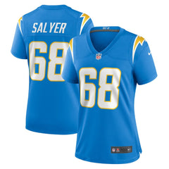 Jamaree Salyer Los Angeles Chargers Women's Game Player Jersey - Powder Blue outlet